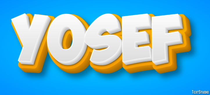 Yosef Text Effect