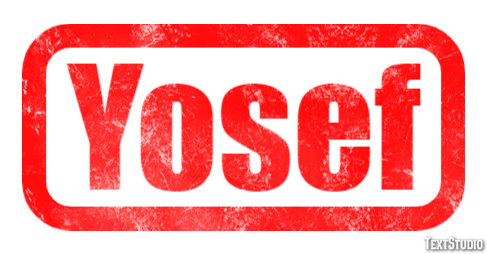 Yosef Text effect