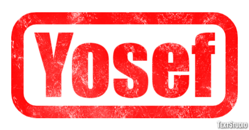 Yosef Text Effect