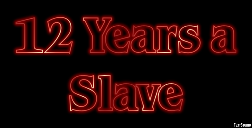 12 Years a Slave テキスト効果