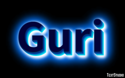 Guri Efecto de texto