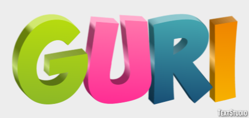 Guri Text Effect