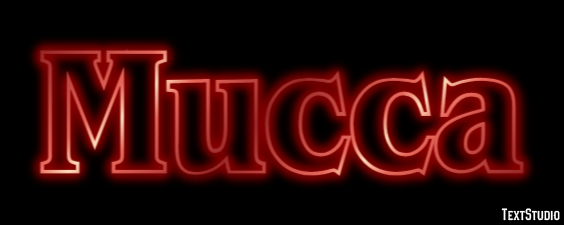 Mucca Efecto de texto