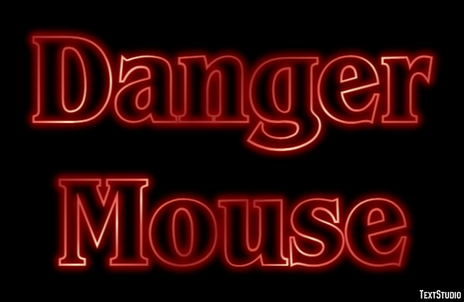 Danger Mouse Text effect