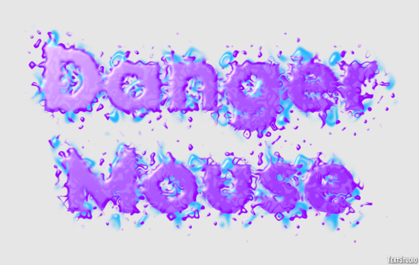 Danger Mouse Effetto testo