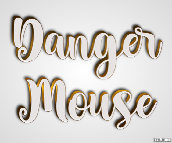 Danger Mouse Text effect