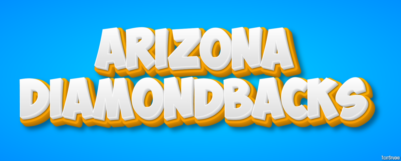 Arizona Diamondbacks Effetto testo