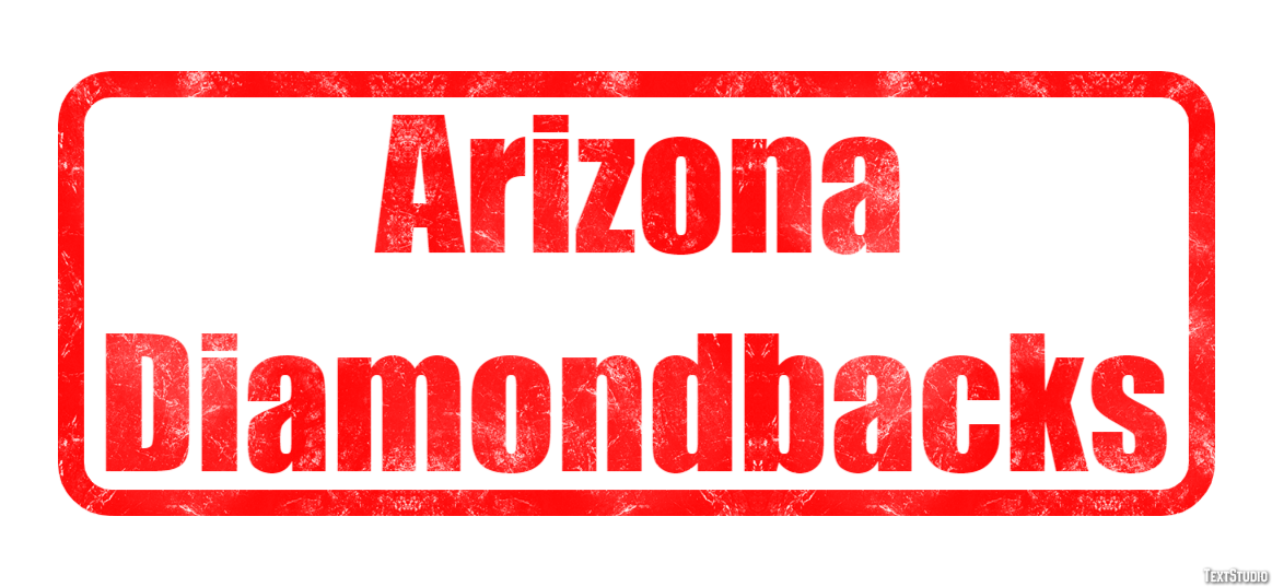 Arizona Diamondbacks Эффект текста