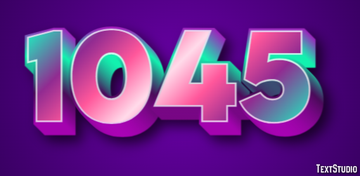 1045 Text Effect