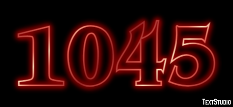 1045 Text Effect