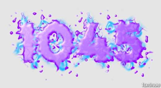 1045 Text Effect