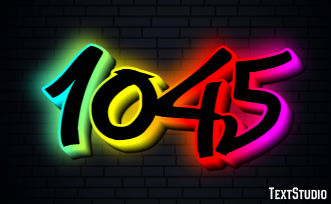 1045 Text Effect