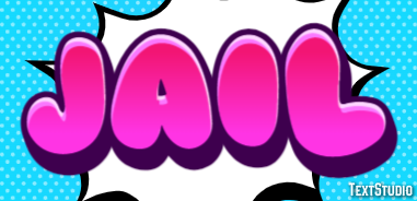 Jail Text effect