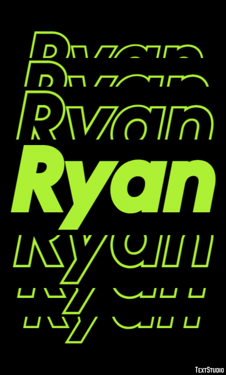 Ryan Text Effect