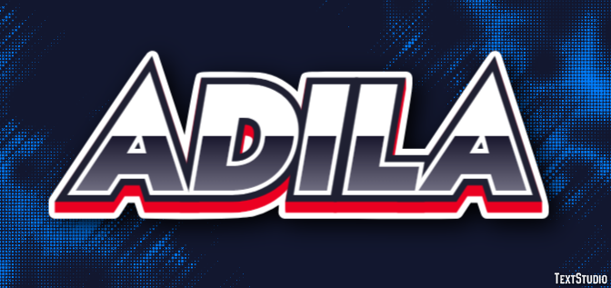 Adila Text effect