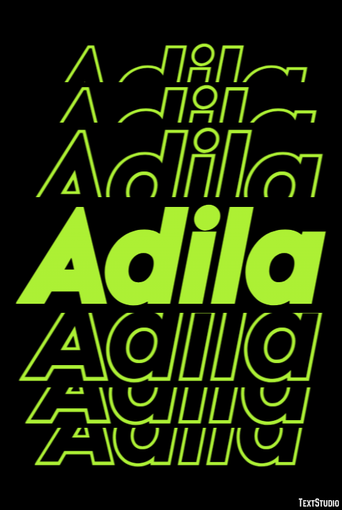 Adila Text Effect