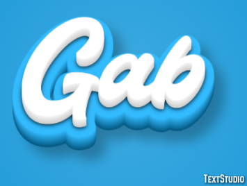 Gab Text Effect