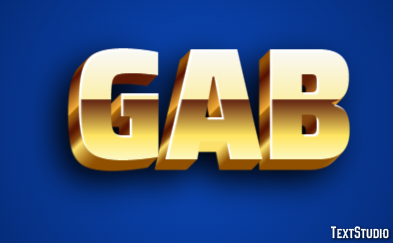 Gab Text Effect