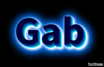 Gab Text Effect