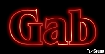 Gab Text Effect