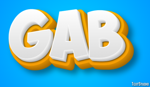 Gab Text Effect