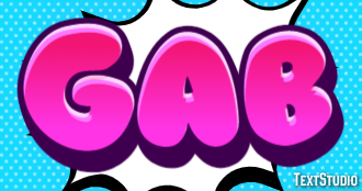 Gab Text Effect