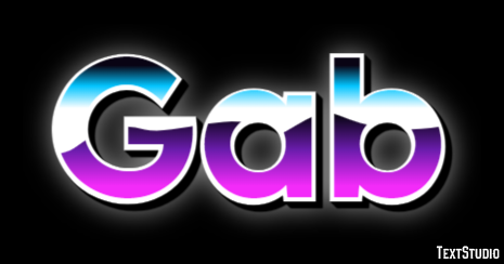 Gab Text Effect