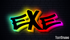 EXE Text effect