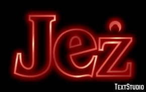 Jeż Efekt tekstowy