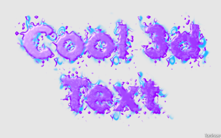Cool 3d Text Effet de Texte