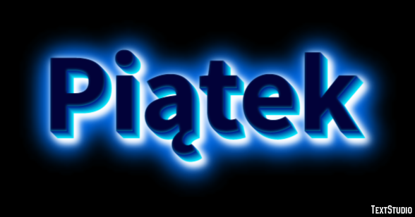 Piątek Texteffekt