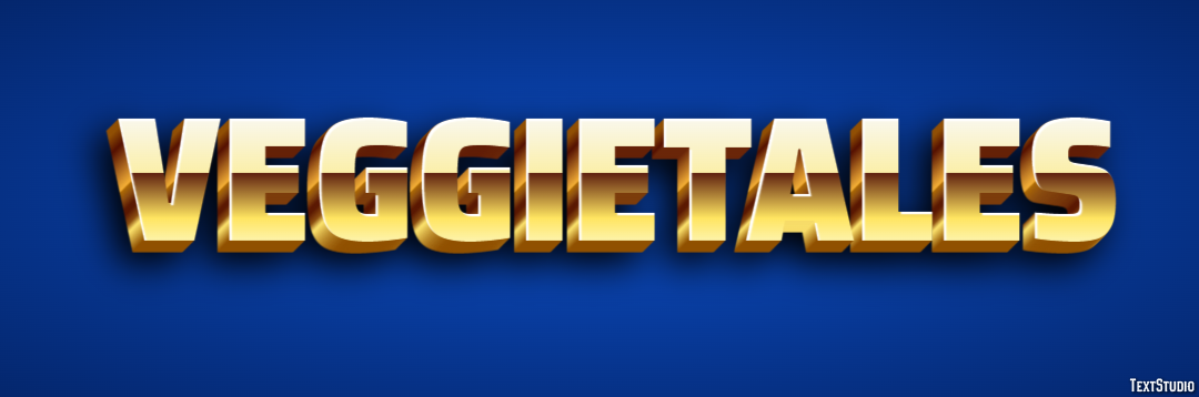 VeggieTales Text effect