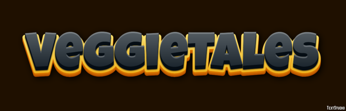 VeggieTales Efecto de Texto
