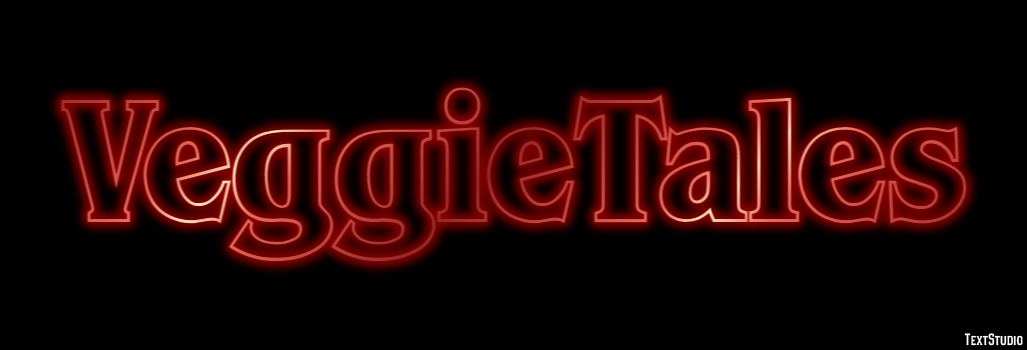 VeggieTales Text effect