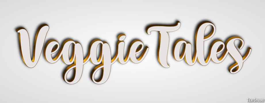 VeggieTales Text effect
