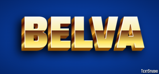 Belva Text effect