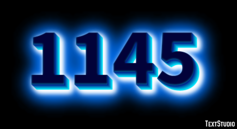 1145 Text Effect