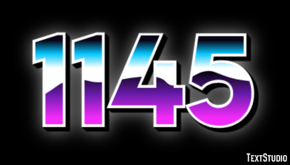 1145 Text Effect