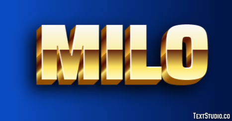 Milo Efekt tekstowy