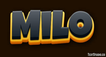 Milo Efekt tekstowy