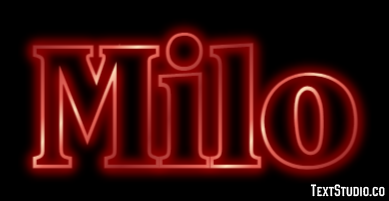 Milo Efekt tekstowy