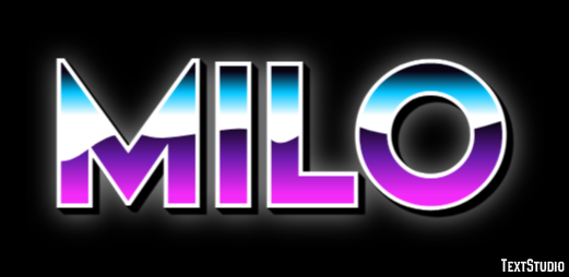 Milo Effetto testo