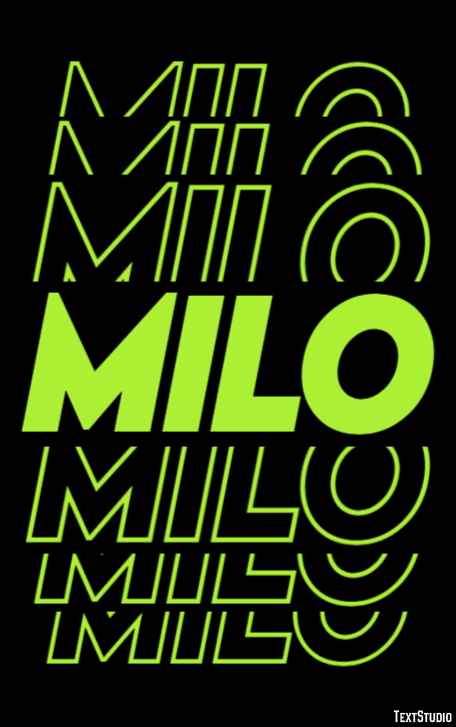 Milo Efekt tekstowy