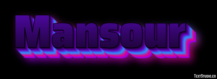 Mansour Effet de Texte