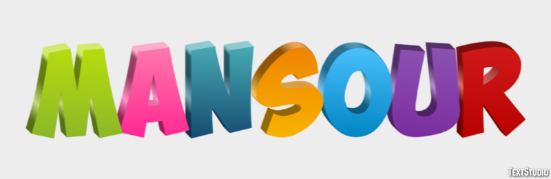 Mansour Effet de Texte