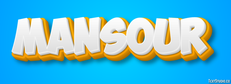 Mansour Effet de Texte