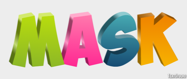 Mask Text Effect