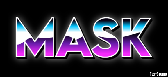 Mask Efeito de texto