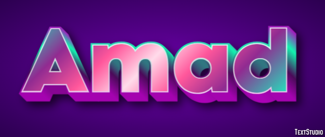 Amad Text Effect