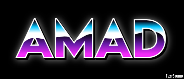 Amad Text Effect